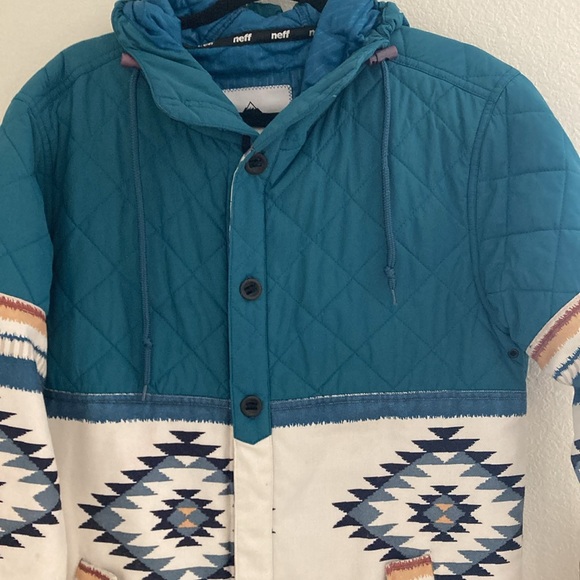 Neff Bloom Jacket in Camp Men’s size Small - Picture 2 of 9